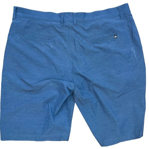 Men's Travis Mathew Golf Shorts Blue Size 38 - Picture 3 of 5